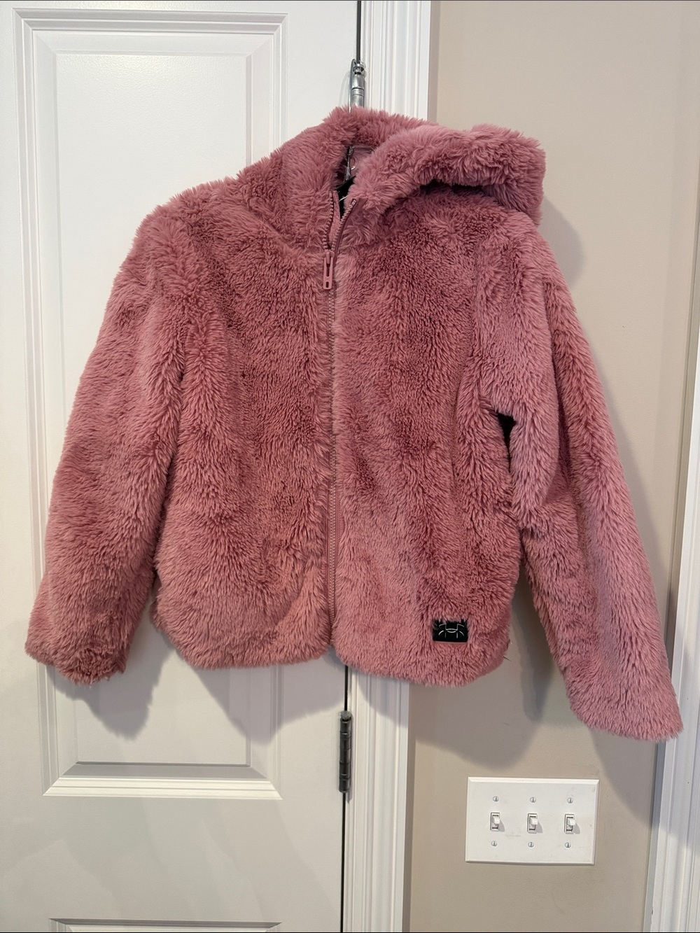 Under Armour Kids Plush Hooded Jacket - Dusty Rose